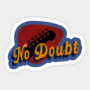 no doubt Sticker